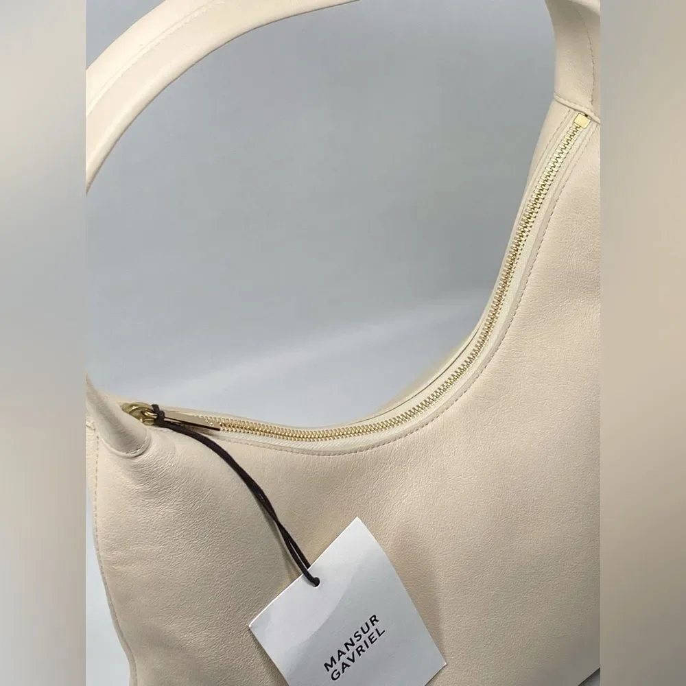 Mansur Gavriel Candy Leather Hobo Bag